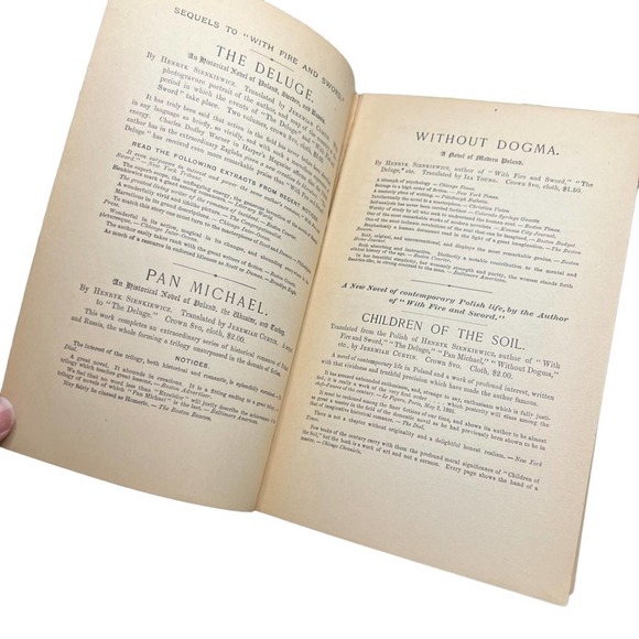 1897 Quo Vadis A Narrative of the Time of Nero Henryk Sienkiewicz - Picture 7 of 8